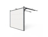 Porte de garage H. 200 x L. 240 cm. Ép. 40 mm Blanc en promo chez Brico Dépôt Porte de garage H. 200 x L. 240 cm. Ép. 40 mm Blanc dans le catalogue Brico Dépôt