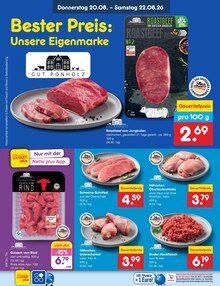Roastbeef im aktuellen Netto Marken-Discount Prospekt (Dresden) Roastbeef im Netto Marken-Discount Prospekt "Aktuelle Angebote" mit 71 Seiten (Dresden)
