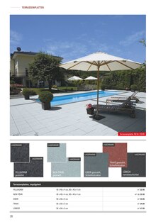 Terrassenplatten im bauwelt Delmes Heitmann Prospekt "Gartenkatalog 2024" mit 124 Seiten (Hamburg)