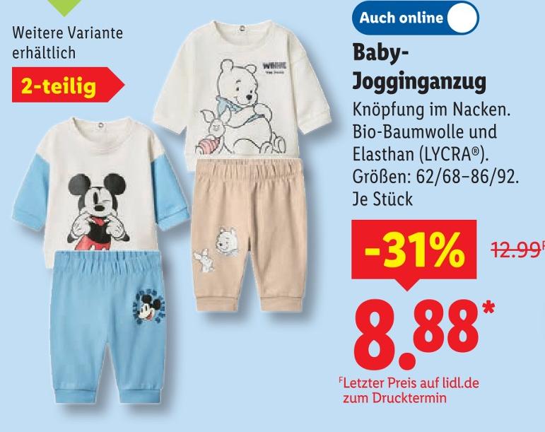 Baby-Jogginganzug