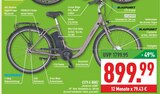 CITY-E-BIKE "Geniesser e5000" im Angebot bei Marktkauf in Beckum CITY-E-BIKE "Geniesser e5000" Angebote von Prophete bei Marktkauf Beckum für 899,99 €