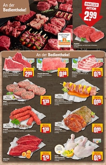 Rindfleisch im aktuellen REWE Prospekt (Hamburg) Rindfleisch im REWE Prospekt "Dein Markt" mit 36 Seiten (Hamburg)