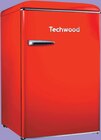 Table Top Vintage Rouge 110L - TECHWOOD en promo chez Intermarché Hyper Pontarlier à 199,99 €