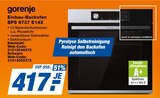 Einbau-Backofen BPS 6737 E14X Angebote von gorenje bei expert Laatzen für 417,00 €