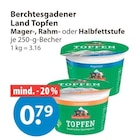 Topfen im V-Markt Prospekt Topfen von Berchtesgadener Land im aktuellen V-Markt Prospekt für 0,79 €