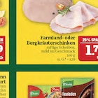 Marktkauf Wittgendorf - Farmland- oder Bergkräuterschinken Angebot im Prospekt Farmland- oder Bergkräuterschinken bei Marktkauf im Wittgendorf Prospekt für 1,79 €