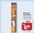 Beef Sticks Angebote von Vitakraft bei combi Ahlen für 0,29 €
