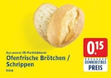 Ofenfrische Brötchen / Schrippen für 0,15 € bei E center im Angebot Ofenfrische Brötchen / Schrippen im aktuellen E center Prospekt