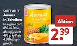 Aktuelle Ananas Angebote bei ALDI SÜD in Duisburg Aktuelles Ananas in Scheiben Angebot bei ALDI SÜD in Duisburg ab 2,39 €