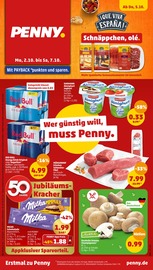 Lebensmittel im Penny-Markt Prospekt in Kaiserslautern Aktueller Penny-Markt Prospekt mit Lebensmittel, "Wer günstig will, muss Penny.", Seite 1