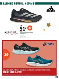 Offre Chaussures Running Homme dans le catalogue E.Leclerc du moment à la page 13