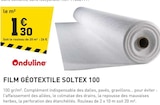 Promo Film géotextile soltex 100 à 1,30 € dans le catalogue Tout Faire à Saint-Christophe-Vallon