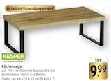 Küchenregal Angebote von KESPER bei E center Bensheim für 9,99 €