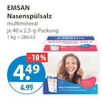 Aktuelles Nasenspülsalz Angebot bei V-Markt in Augsburg ab 4,49 €