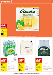 Offre Eau minérale gazeuse dans le catalogue Carrefour du moment à la page 43