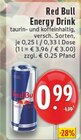 Aktuelle Red Bull Angebote bei EDEKA in Eschweiler Aktuelles Energy Drink Angebot bei EDEKA in Eschweiler ab 0,99 €