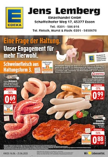 Aktueller EDEKA Prospekt "Aktuelle Angebote" für Essen Aktueller EDEKA Prospekt für Essen mit Seiten