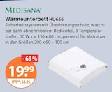Wärmeunterbett HU666 von Medisana im aktuellen V-Markt Prospekt für 19,99 €