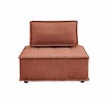 Aktuelles Sofa-Modul mit modernem Cord-Bezug Angebot bei Opti-Wohnwelt in Würzburg ab 333,00 €