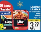 Hacken im EDEKA Prospekt Like Hack von Like Meat im aktuellen EDEKA Prospekt für 3,29 €