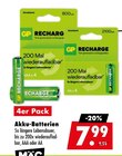 Akku-Batterien AAA von GP im aktuellen Mäc-Geiz Prospekt