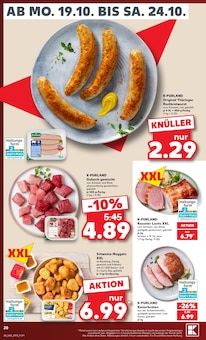 Apfeltasche Angebot im Kaufland Prospekt, gültig von 19.10.2026 bis 24.10.2026 Apfeltasche Angebot im aktuellen Kaufland Prospekt auf Seite 24