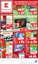 Kaufland Prospekt für Straelen mit 64 Seiten Kaufland Prospekt für Straelen: "Hier bin ich richtig", 64 Seiten, 02.07.2026 - 08.07.2026