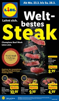 Steak im aktuellen Lidl Prospekt (Göttingen) Steak im Lidl Prospekt "LIDL LOHNT SICH" mit 74 Seiten (Göttingen)