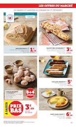 Prix et réduction Baguette dans le prospectus Super U en cours Offre Baguette dans le catalogue Super U du moment à la page 33