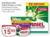 Waschmittel Pulver Angebote von Ariel bei GLOBUS Wolfenbüttel für 15,99 €
