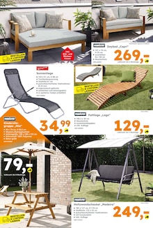 Hollywoodschaukel im Globus-Baumarkt Prospekt "Immer eine Idee besser" mit 28 Seiten (Oldenburg)