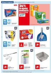 Promos Vileda dans le catalogue "SEPTEMBRE AU TOP" de Auchan Hypermarché à la page 48