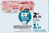 Yaourts aux fruits avec morceaux - U dans le catalogue Super U