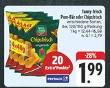 Aktuelle Chips Angebote bei EDEKA in Würzburg Aktuelles Pom-Bär oder Chipsfrisch Angebot bei EDEKA in Würzburg ab 1,99 €