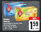 Ländertee Angebote von Teekanne bei E center Fürth für 1,59 €