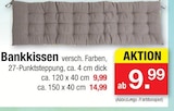 Bankkissen ca. 120 x 40 cm Angebote bei Zimmermann Lingen für 9,99 €