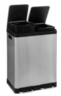 Poubelle de tri sélectif à pédales - 5FIVE - Stokomani à Poitiers Poubelle de tri sélectif à pédales - 5FIVE en promo chez Stokomani Poitiers à 79,99 €