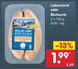 Leberwurst im Netto Marken-Discount Prospekt Leberwurst von  im aktuellen Netto Marken-Discount Prospekt für 1,99 €
