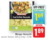 Kartoffel-Gnocchi Angebote von Bürger bei EDEKA Pforzheim für 1,69 €