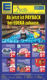 Aktueller EDEKA Supermärkte Prospekt für Unterpleichfeld: Wir lieben Lebensmittel! mit 28} Seiten, 20.01.2025 - 25.01.2025