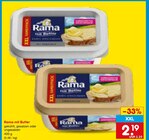 mit Butter gesalzen im Angebot bei Netto Marken-Discount in Nettetal mit Butter gesalzen Angebote von Rama bei Netto Marken-Discount Nettetal für 2,19 €