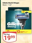 Mach3 Klingen im Angebot bei GLOBUS in Oberhausen Mach3 Klingen Angebote von Gillette bei GLOBUS Oberhausen für 19,99 €