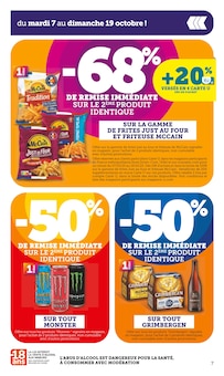 Promotion Gâteaux apéritifs dans le prospectus Super U, valable du 07/10/2025 au 19/10/2025 Promo Gâteaux apéritifs dans le catalogue Super U du moment à la page 7