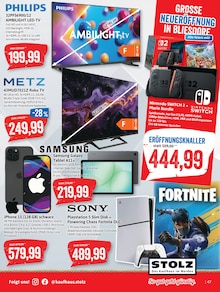 Fernseher im Kaufhaus Stolz Prospekt "STOLZ. Das Kaufhaus im Norden." mit 48 Seiten (Neumünster)