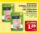 Aktuelle Braten Angebote bei Marktkauf in Erlangen Aktuelles Geflügel Aufschnitt oder Hähnchen Grillbraten Angebot bei Marktkauf in Erlangen ab 1,29 €