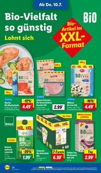 Saft im Lidl Prospekt "LIDL LOHNT SICH" mit 64 Seiten (Ingolstadt)