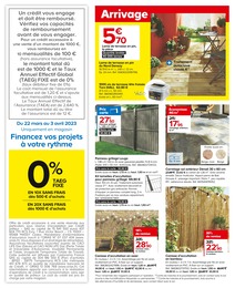 Prix et réduction Aménagement Extérieur dans le prospectus Castorama en cours Offre Aménagement Extérieur dans le catalogue Castorama du moment à la page 2