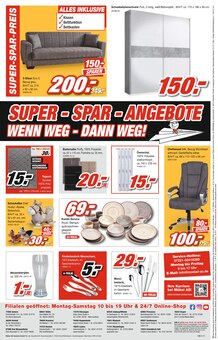 Schwebetürenschrank im Möbel AS Prospekt "NEUE WOHNIDEEN - SENSATIONELL GÜNSTIG!" mit 12 Seiten (Karlsruhe)