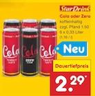 Cola im Angebot bei Netto Marken-Discount in Homburg Cola Angebote von Star Drink bei Netto Marken-Discount Homburg für 2,29 €