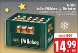 helles Pülleken im Angebot bei E center in Pulheim helles Pülleken Angebote von Veltins bei E center Pulheim für 14,99 €